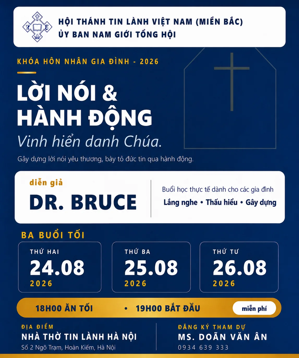 Poster Khóa Hôn Nhân Gia Đình 2026